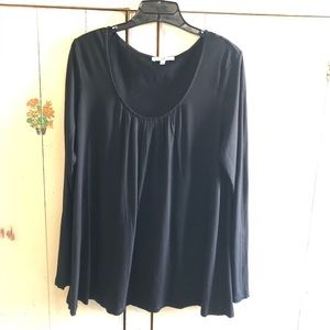 Gap black jersey top